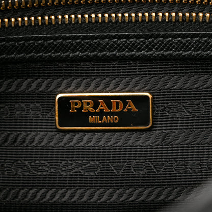 Prada Saffiano Lux Camera Case Crossbody Bag Black 7 of 15