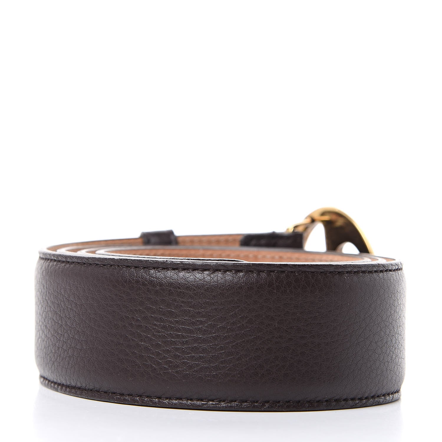 Gucci Calfskin 1973 Belt 95 38 Brown 3 of 8