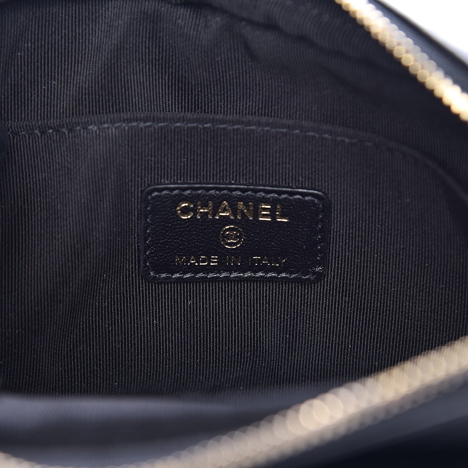 Chanel Lambskin Quilted Waist Bag Black 6 of 11
