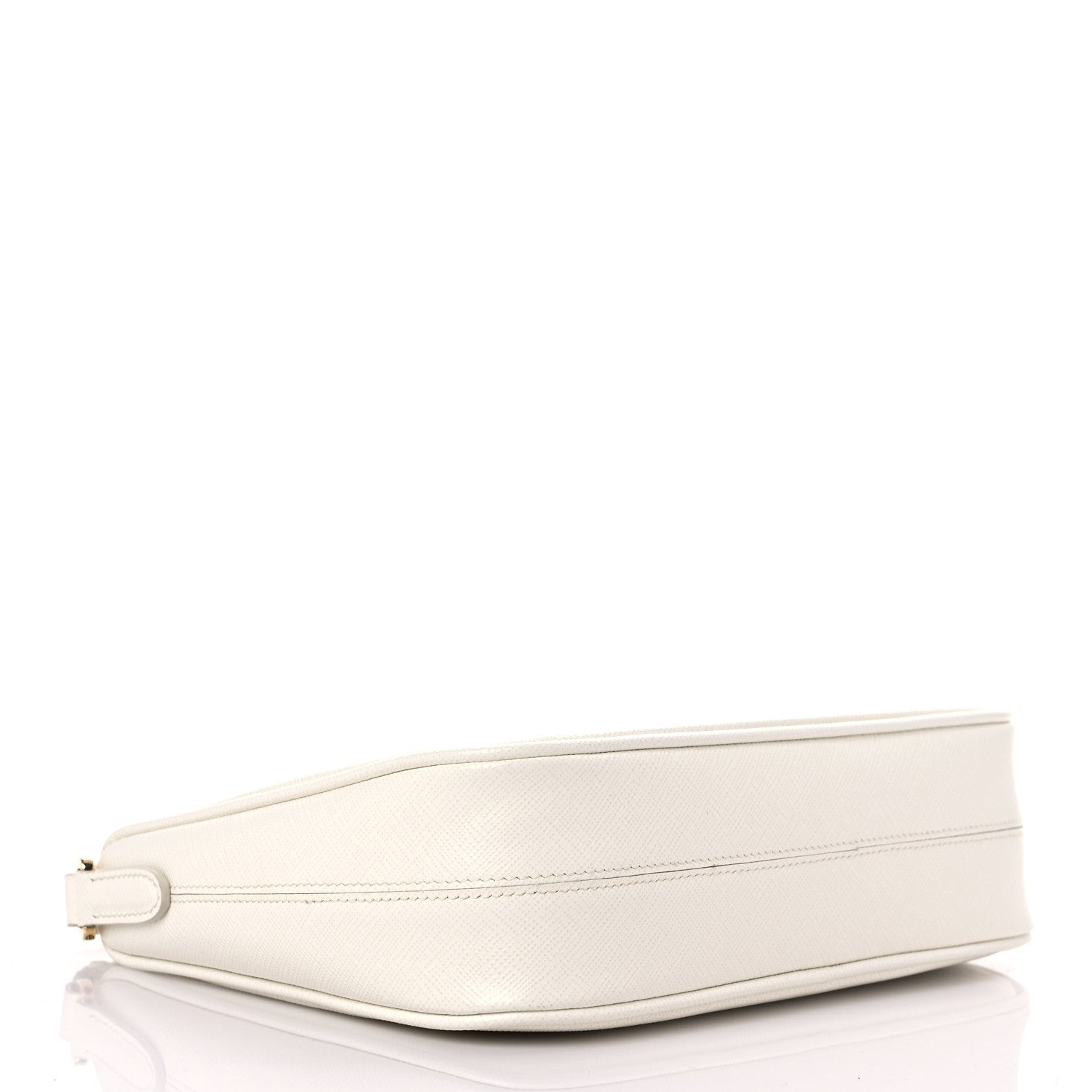 Prada Saffiano Lux Mini Re-Edition Shoulder Bag White 4 of 9