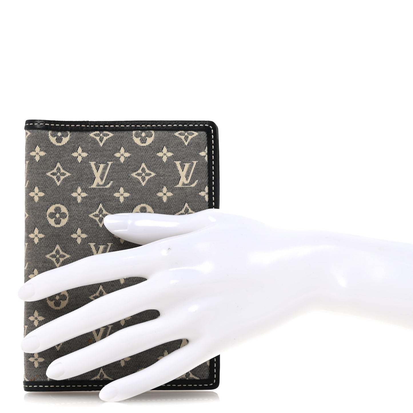 Mini Monogram Small Ring Agenda Cover Blue