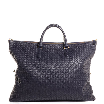 Bottega Veneta Nappa Intrecciato Large Convertible Bag Ink 1 of 9