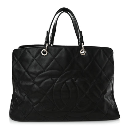 Chanel Caviar Quilted Timeless CC XL Shopping Tote Black 1 of 12