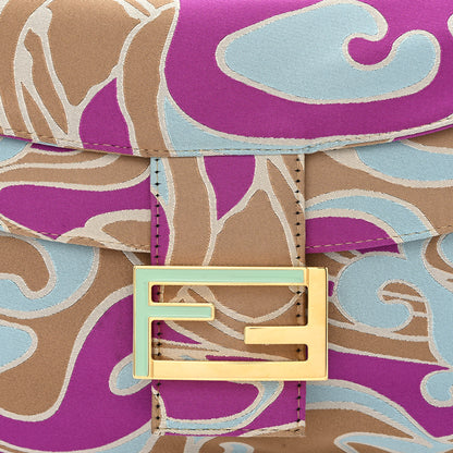 Fendi Satin Printed Baguette Multicolor 7 of 10