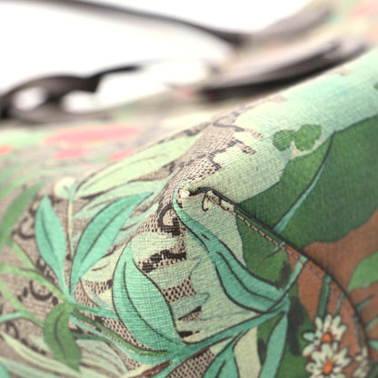 Gucci GG Supreme Monogram Tian Large Shopping Tote Beige Multicolor New Acero 5 of 14