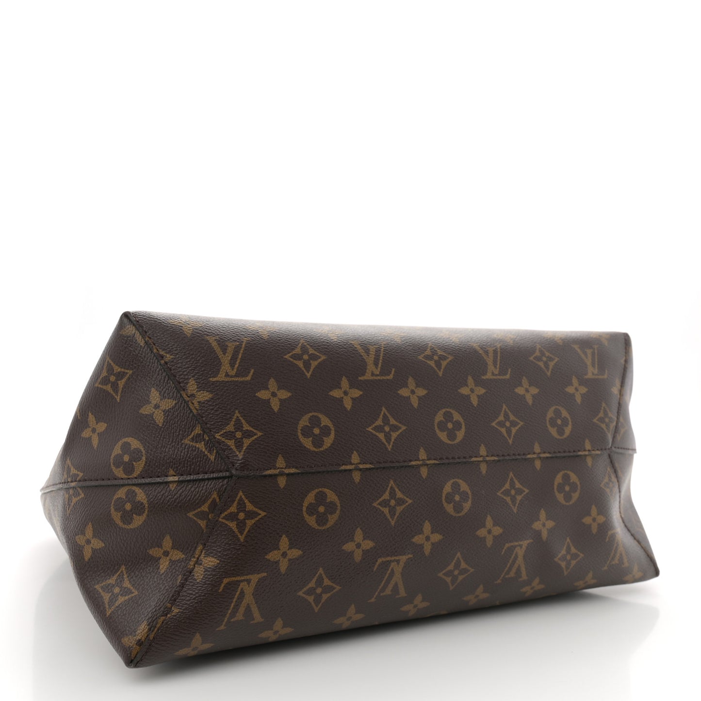 Monogram Flower Hobo Caramel