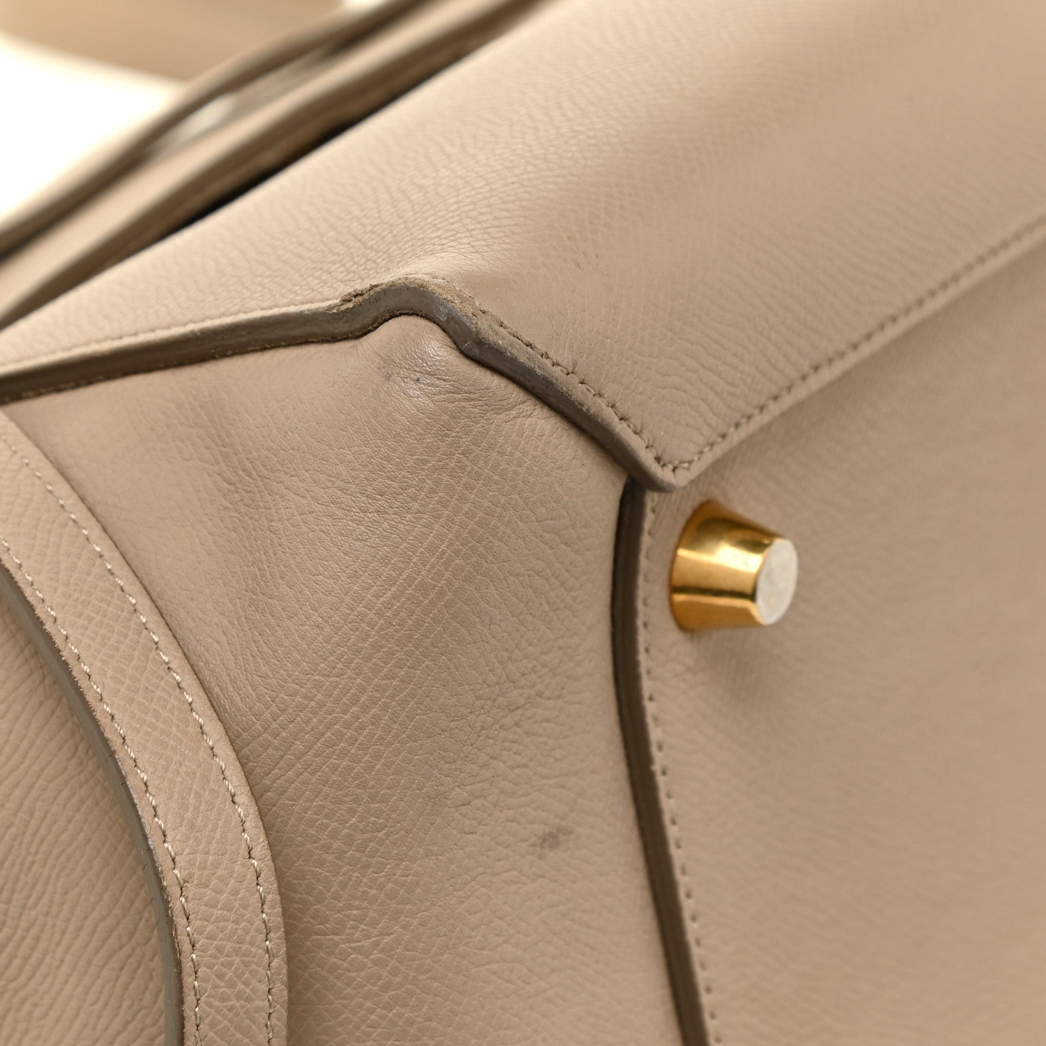 Celine Grained Calfskin Mini Belt Bag Light Taupe 17 of 24