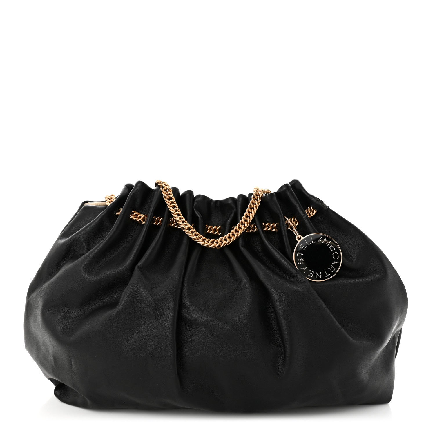 Stella McCartney Eco Alter Nappa Noma Soft Bucket Bag Black 1 of 10