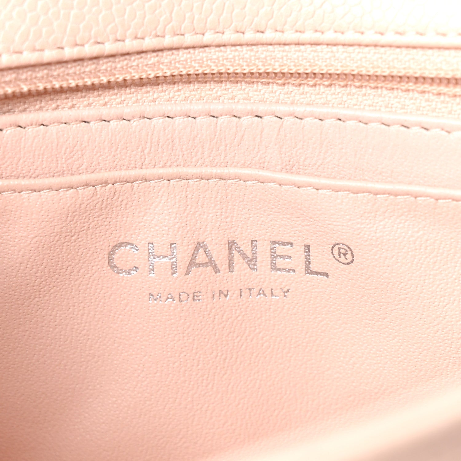 Chanel Caviar Quilted Mini Rectangular Flap Light Pink 6 of 10