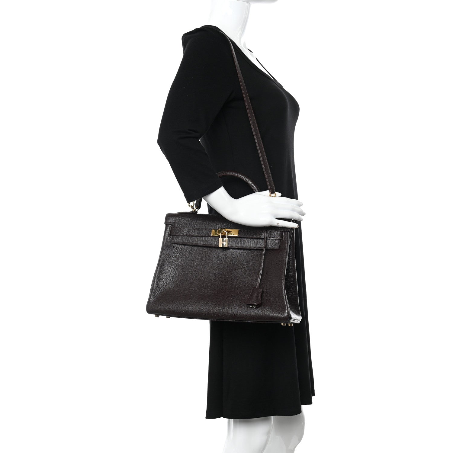 Hermes Chevre De Coromandel Kelly Retourne 32 Cocoan 2 of 10