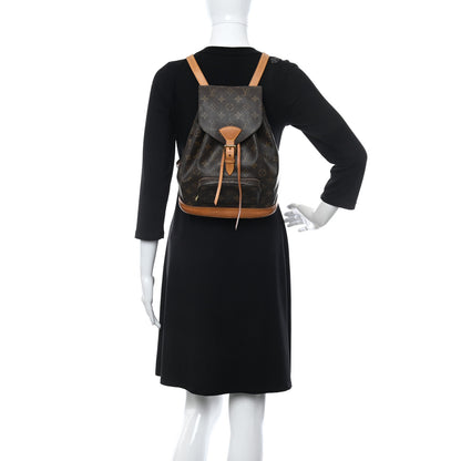 Louis Vuitton Monogram Montsouris MM Backpack 2 of 12