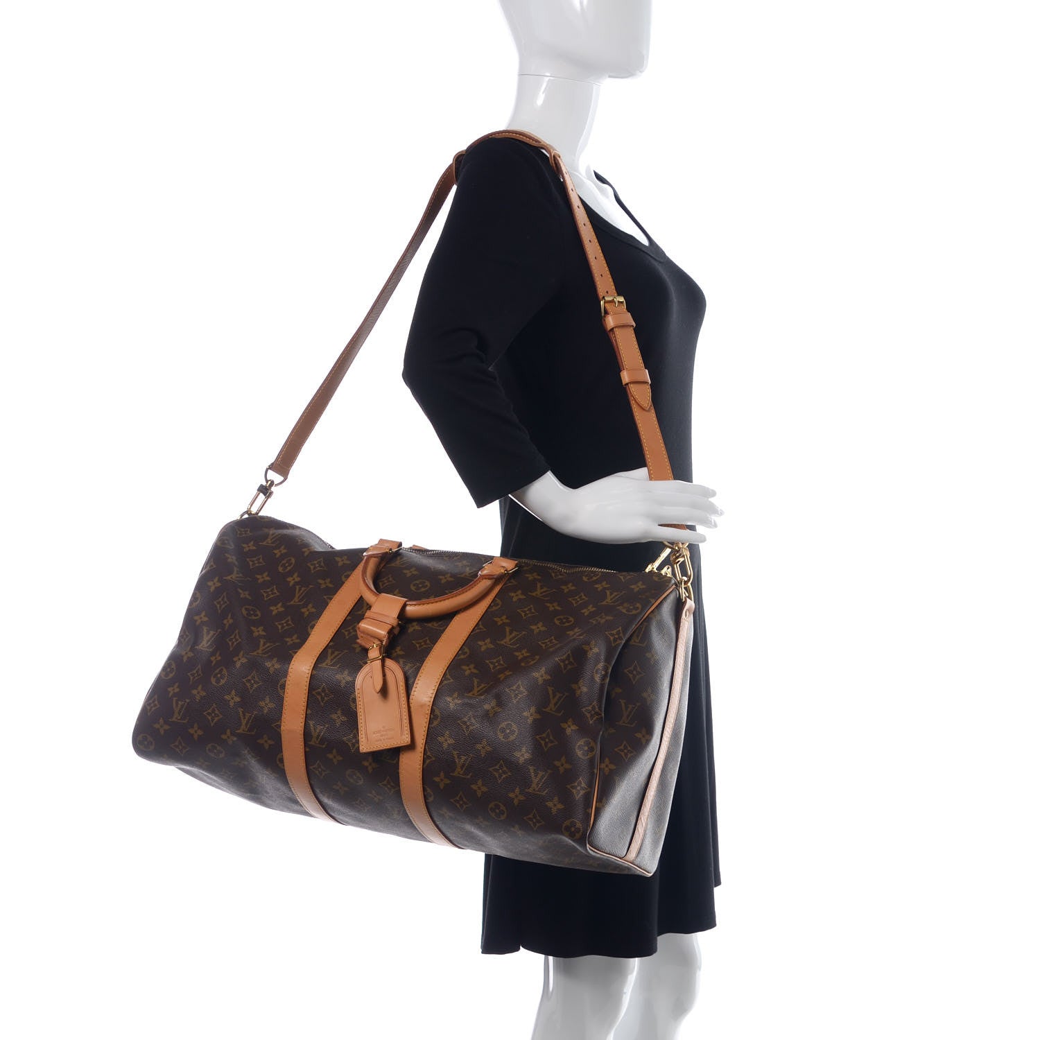 Louis Vuitton Monogram Keepall Bandouliere 50 3 of 16