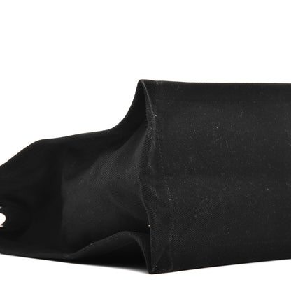 Saint Laurent Linen Calfskin Rive Gauche Tote Black 7 of 8