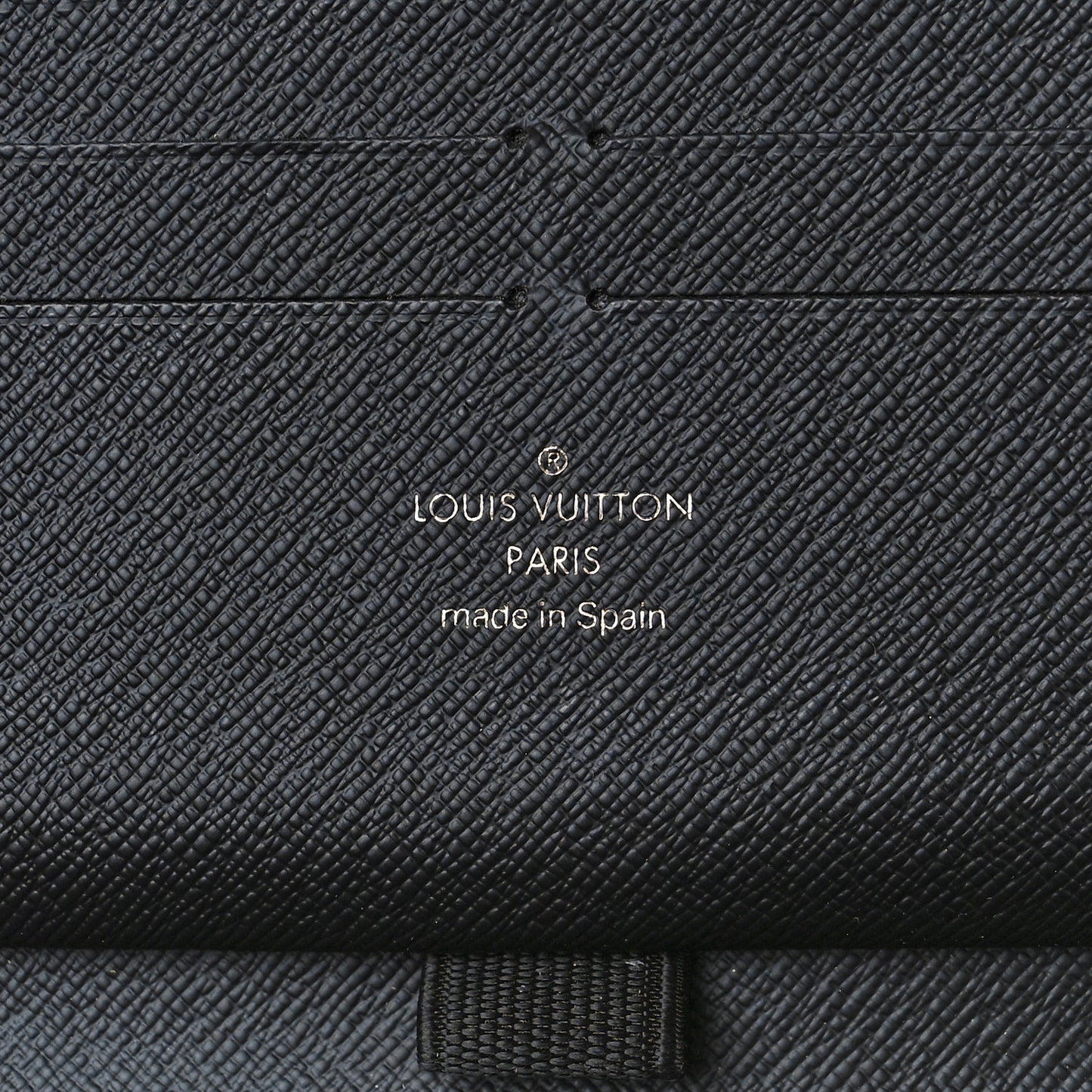 Damier Graphite Rope Zippy Organizer Wallet Blue