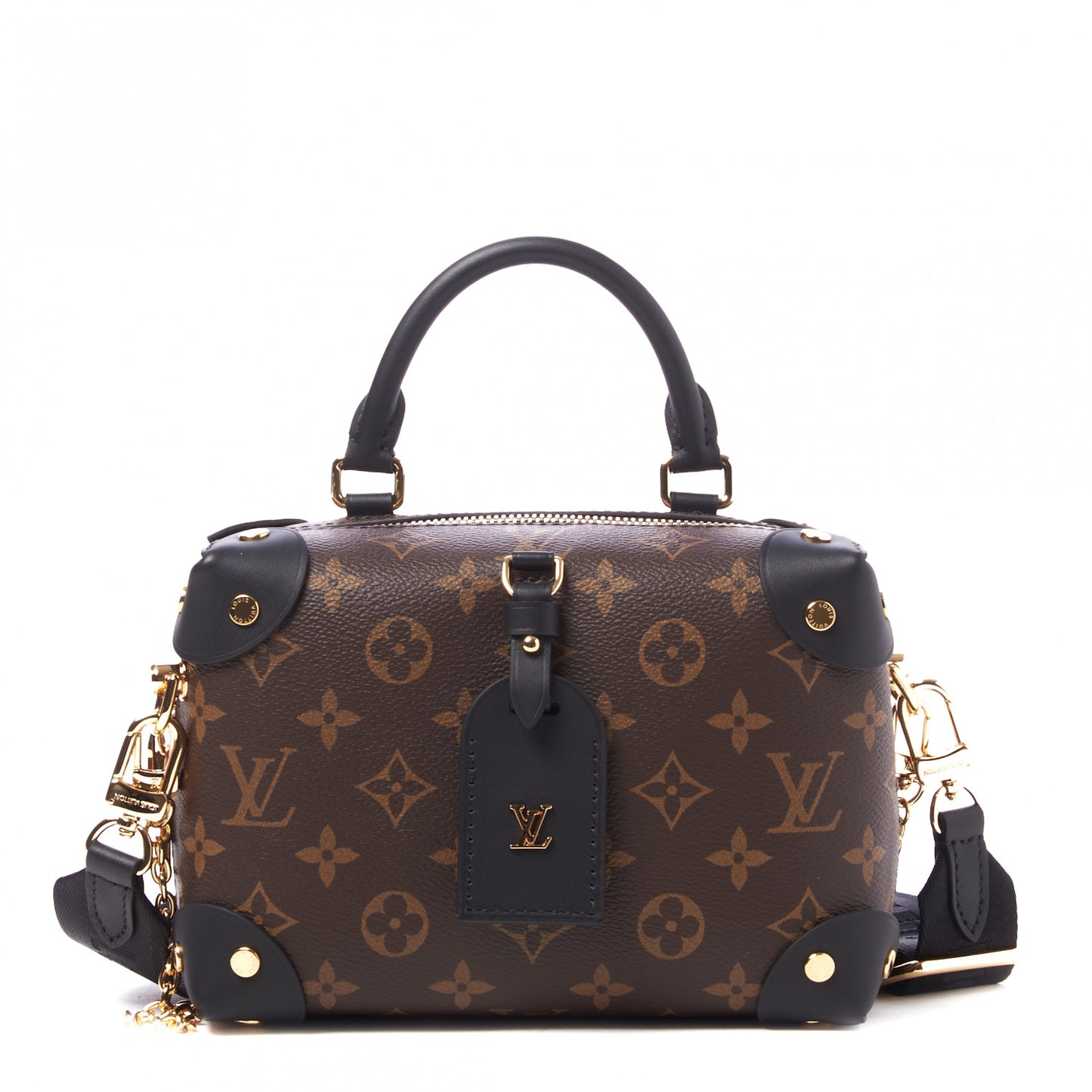 Monogram Petite Malle Souple Black