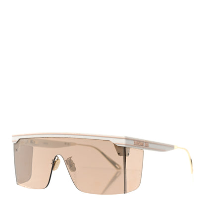 Christian Dior Oblique Diorclub M1U Mask Sunglasses White 1 of 6