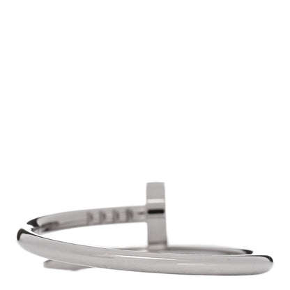 Cartier 18K White Gold Small Juste Un Clou Ring 60 9 3 of 6