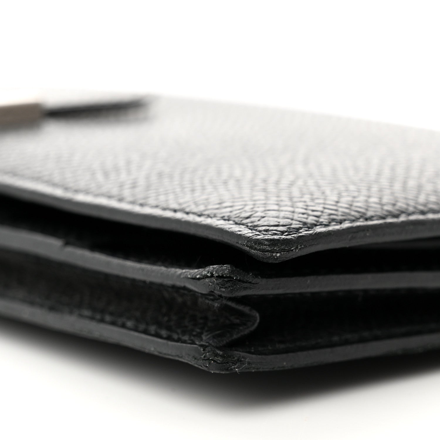 Hermes Epsom Bearn Gusset Wallet Black 9 of 11