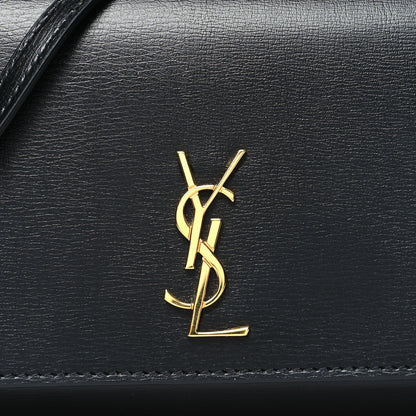 Saint Laurent Smooth Calfskin Monogram Phone Holder Crossbody Black 7 of 9