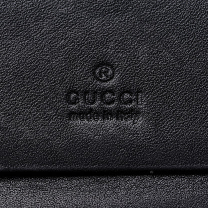 Gucci Calfskin Matelasse GG Marmont Card Case Wallet Black 6 of 9