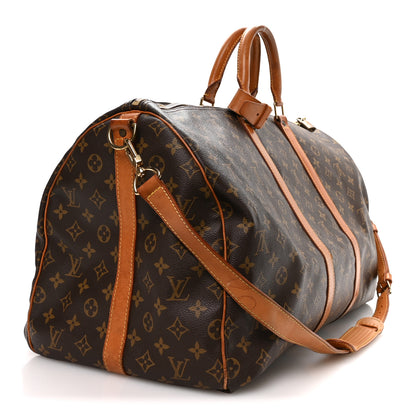 Louis Vuitton Monogram Keepall Bandouliere 55 2 of 9