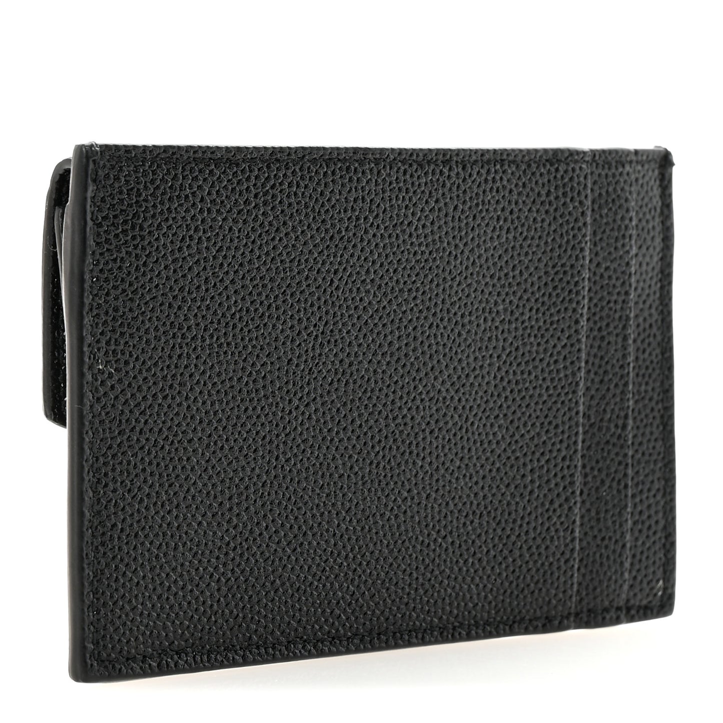 Grain De Poudre Uptown Monogram Card Case Black