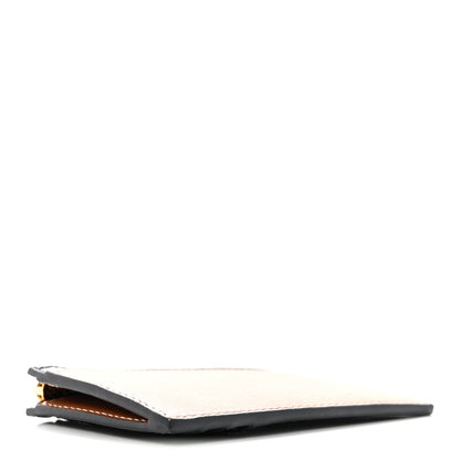 Celine Triomphe Canvas Zipped Card Holder Tan 4 of 7