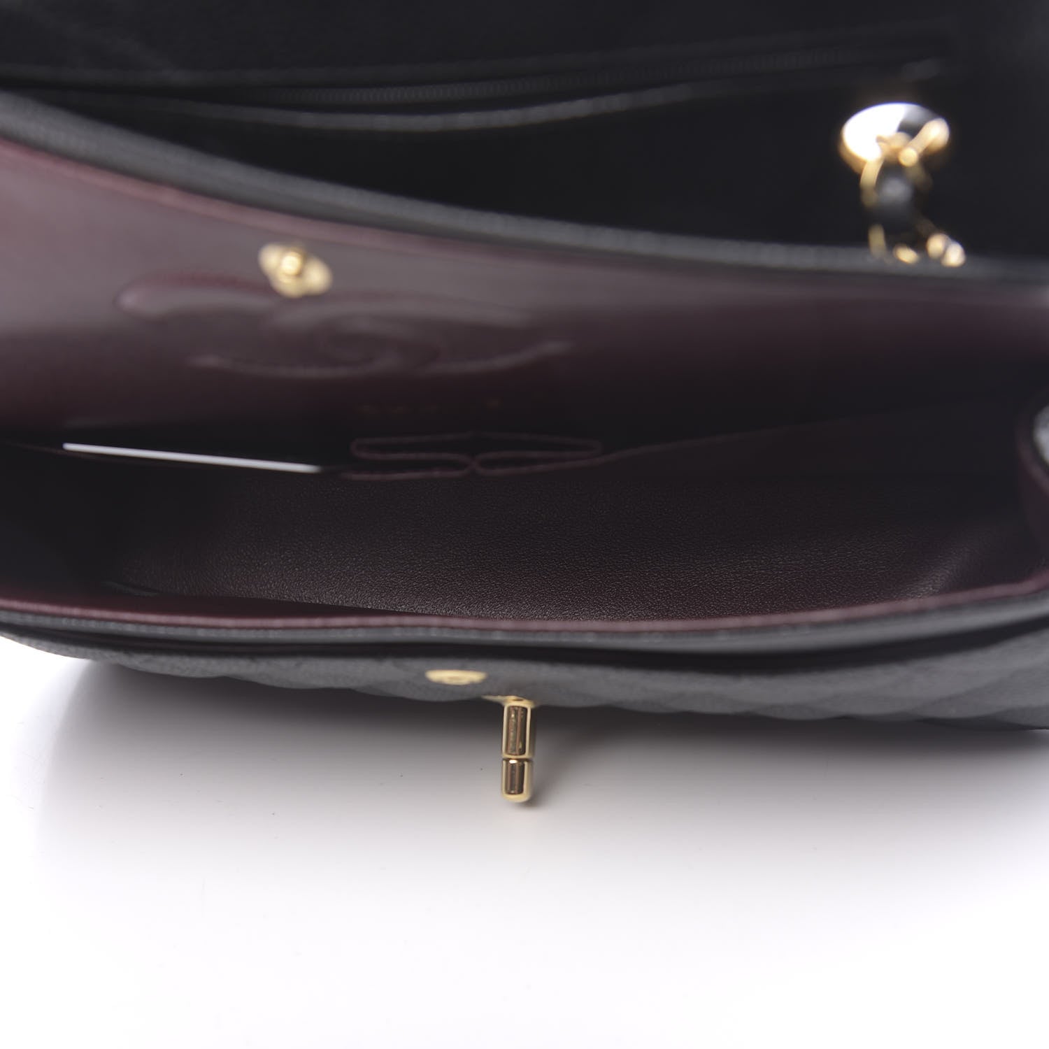 Chanel Caviar Quilted Medium Double Flap Black 5 of 11