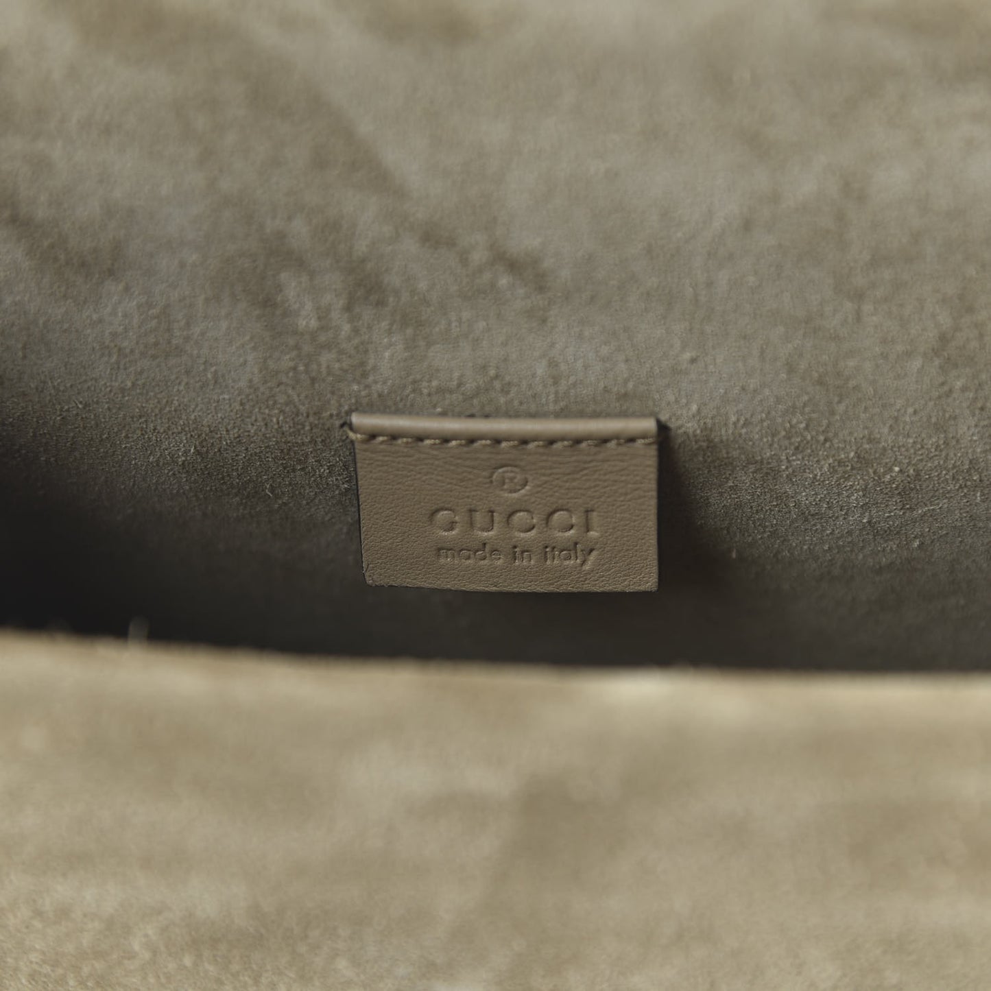 GG Supreme Monogram Mini Dionysus Shoulder Bag Taupe