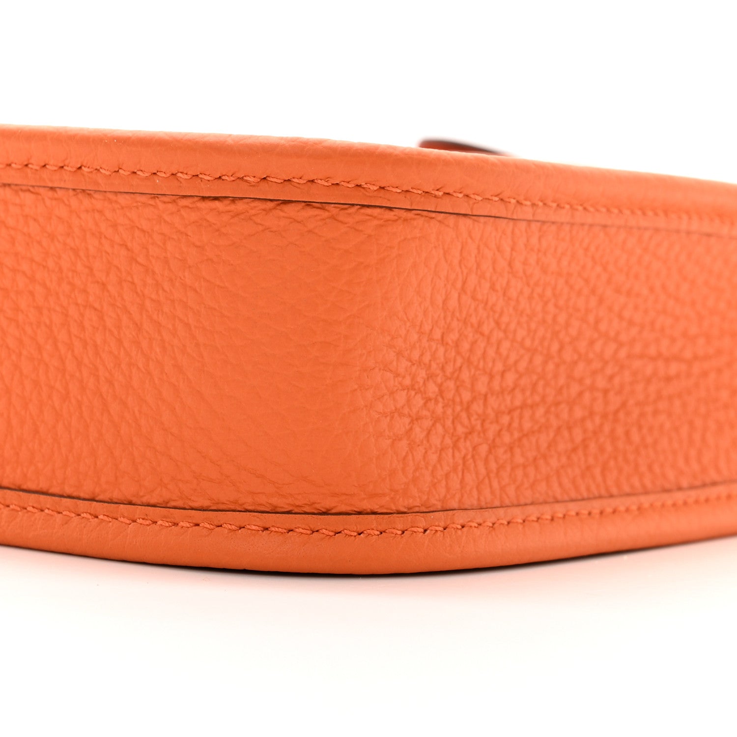 Hermes Taurillon Clemence Evelyne TPM Orange 10 of 11