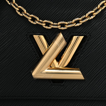 Louis Vuitton Epi Twist Shoulder Bag MM Black 7 of 9