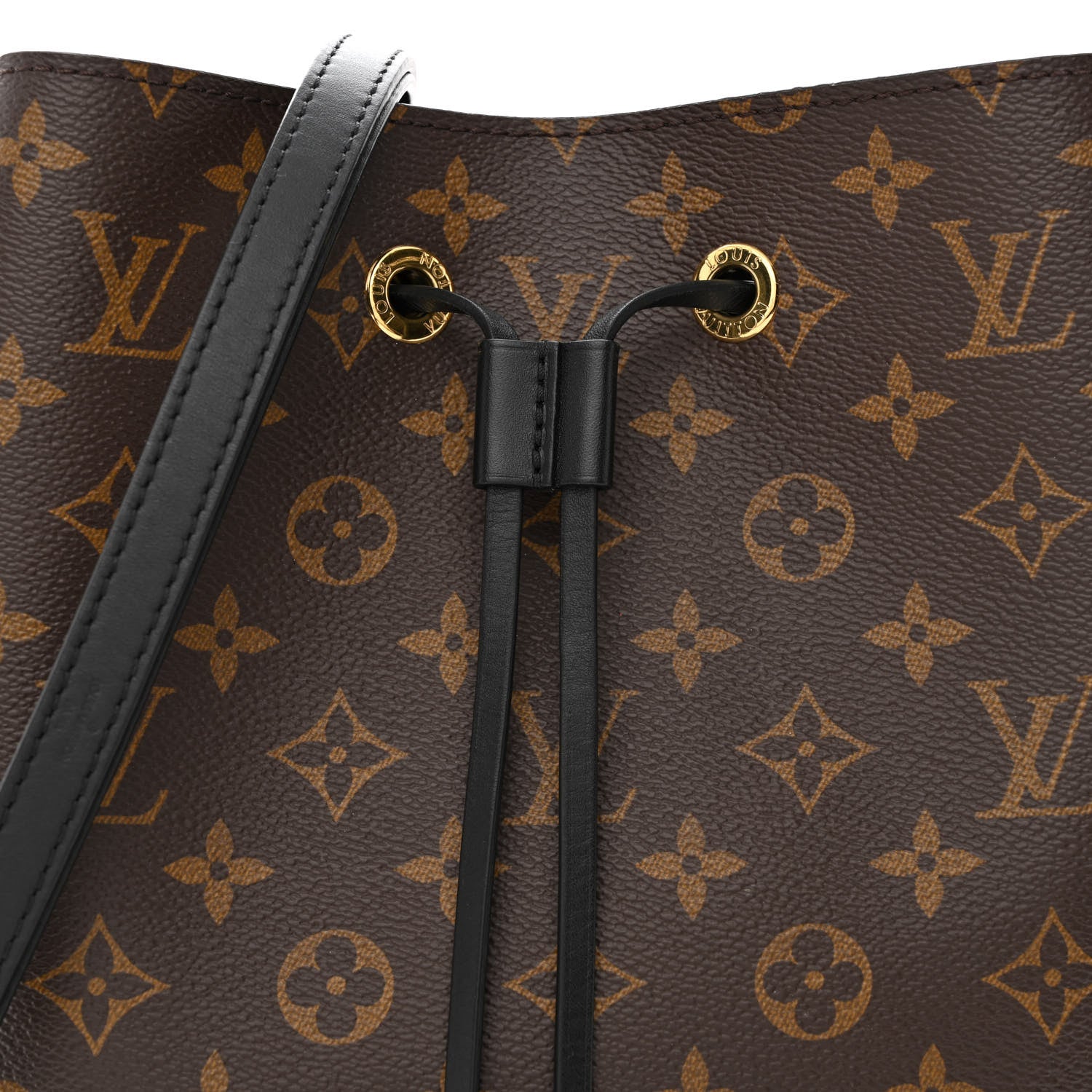Louis Vuitton Monogram Neonoe MM Black 7 of 9