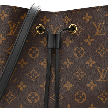Louis Vuitton Monogram Neonoe MM Black 7 of 9
