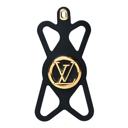 Louis Vuitton Monogram Silicone Louise Phone Holder Black 1 of 3