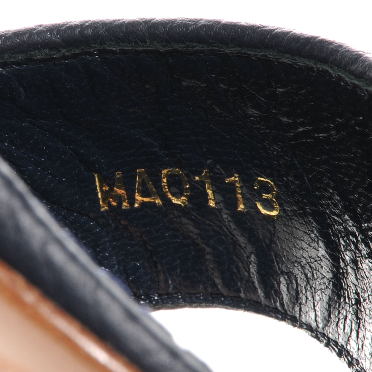 Denim Monogram Formentera Flat Sandals 36.5 Blue
