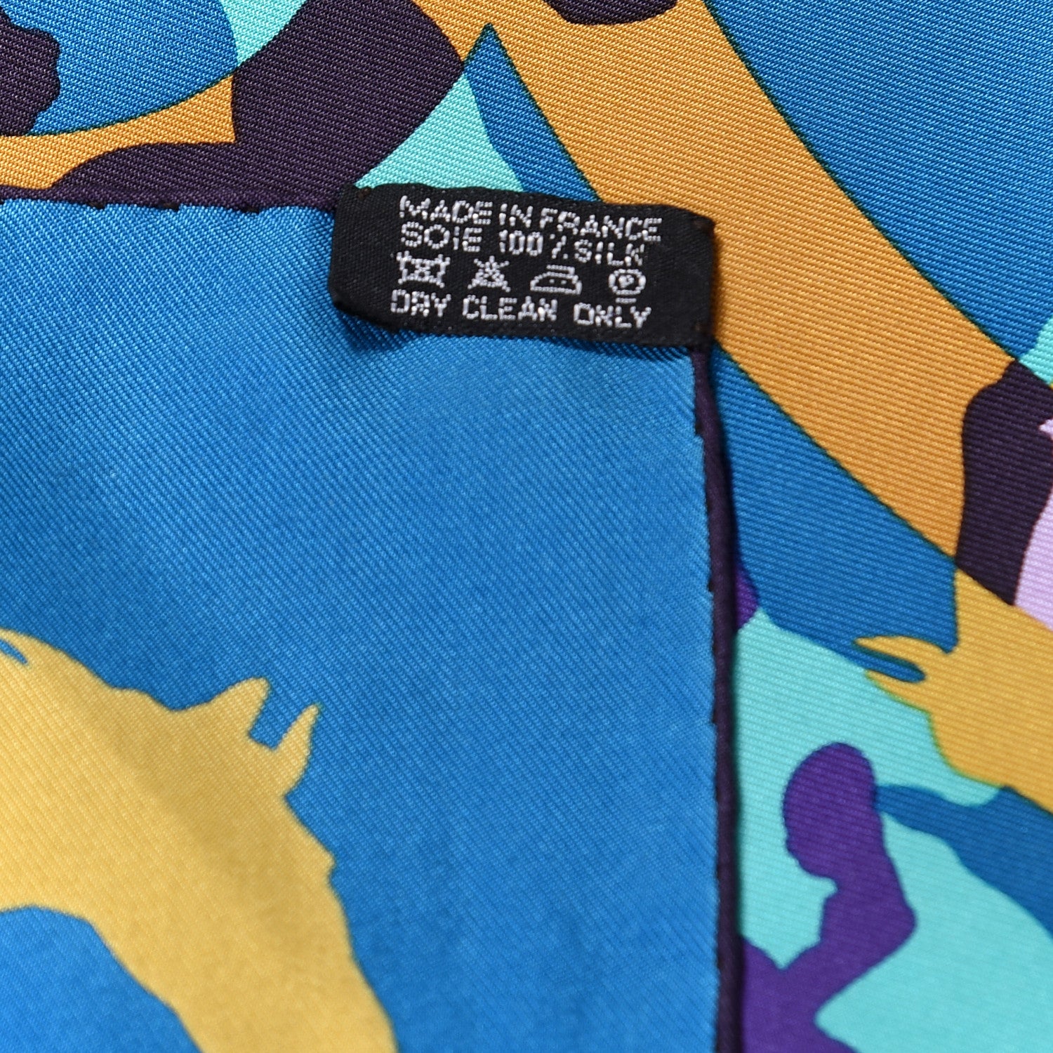 Hermes Silk Ex Libris En Camouflage Scarf 90 3 of 4