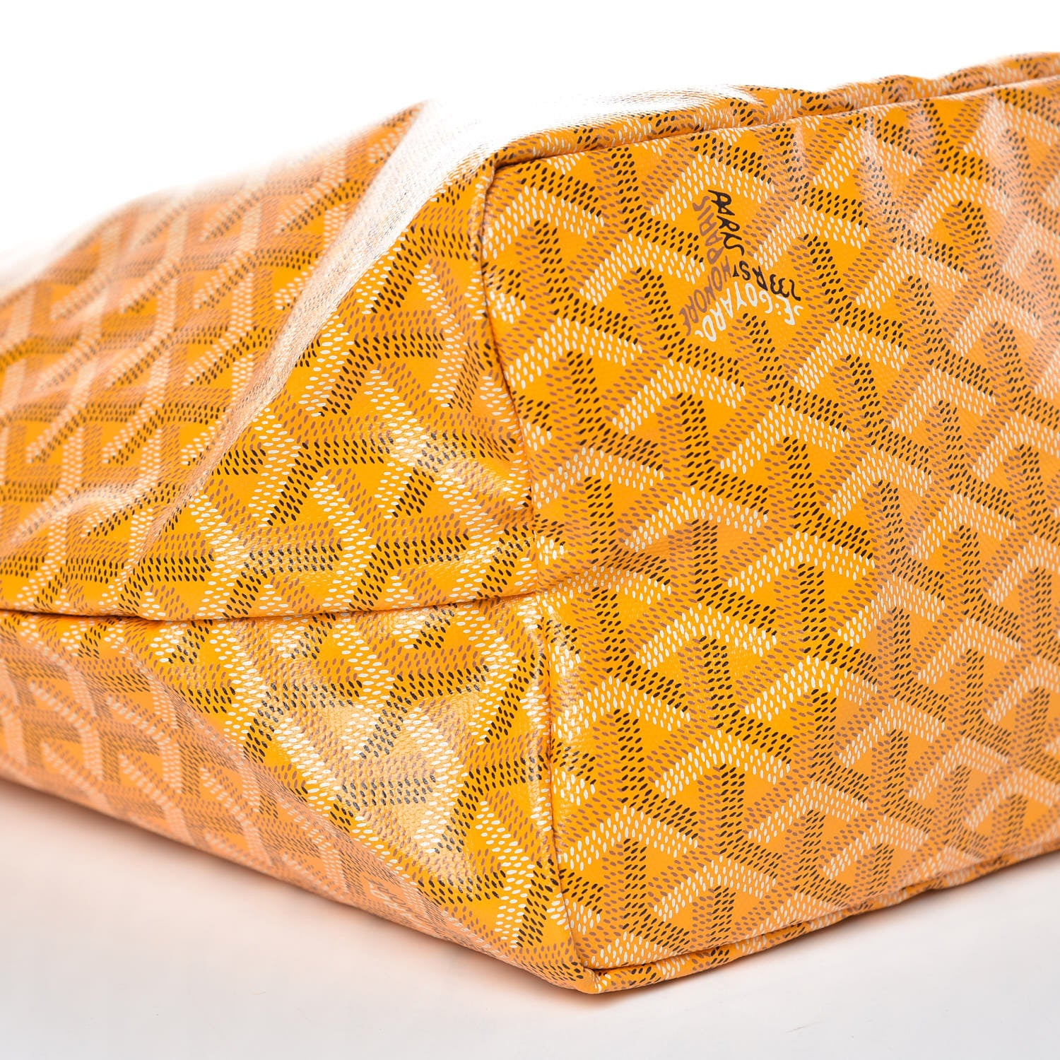 Goyard Goyardine Saint Louis PM Yellow 9 of 10