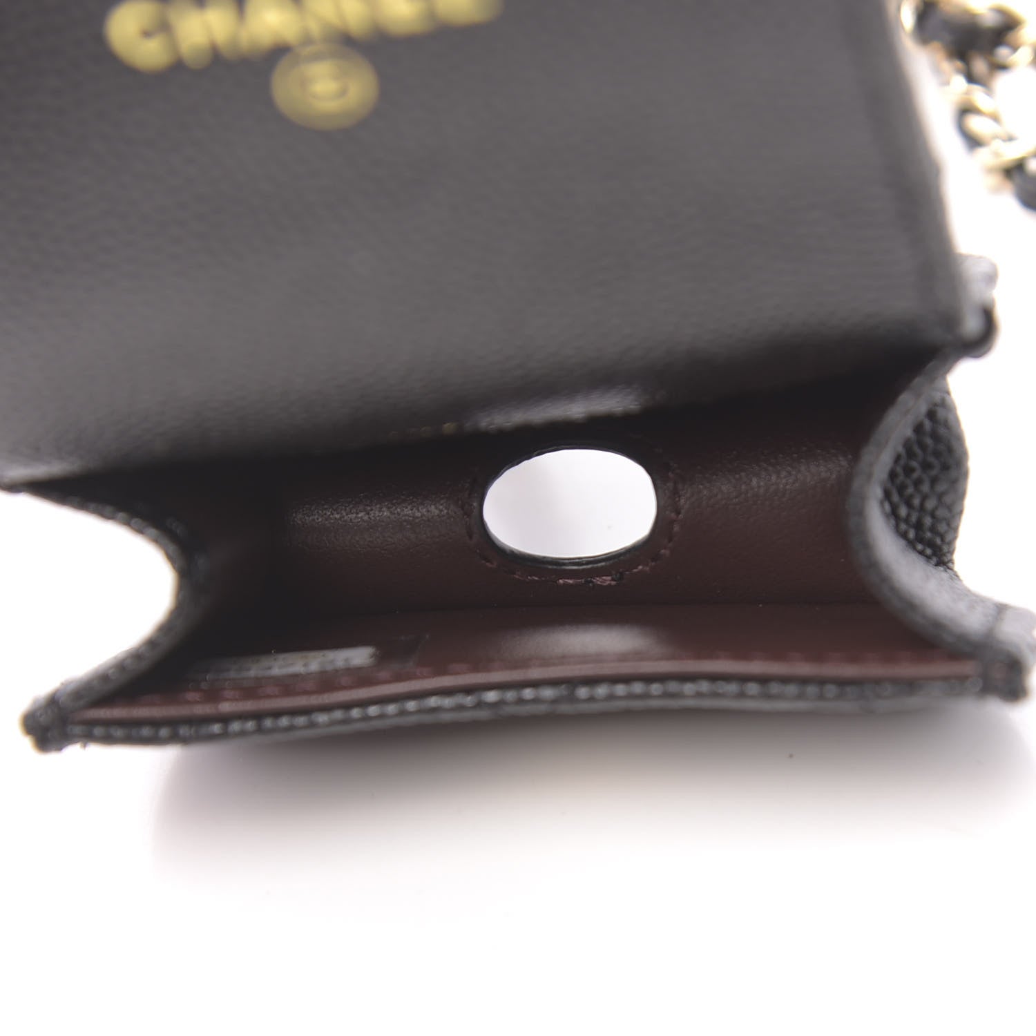 Chanel Caviar Quilted Airpods Pro Case Black 8 of 12