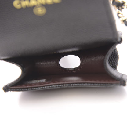 Chanel Caviar Quilted Airpods Pro Case Black 8 of 12