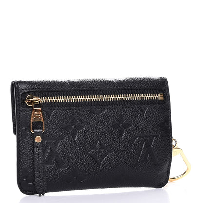 Louis Vuitton Empreinte Key Pouch Black 3 of 8