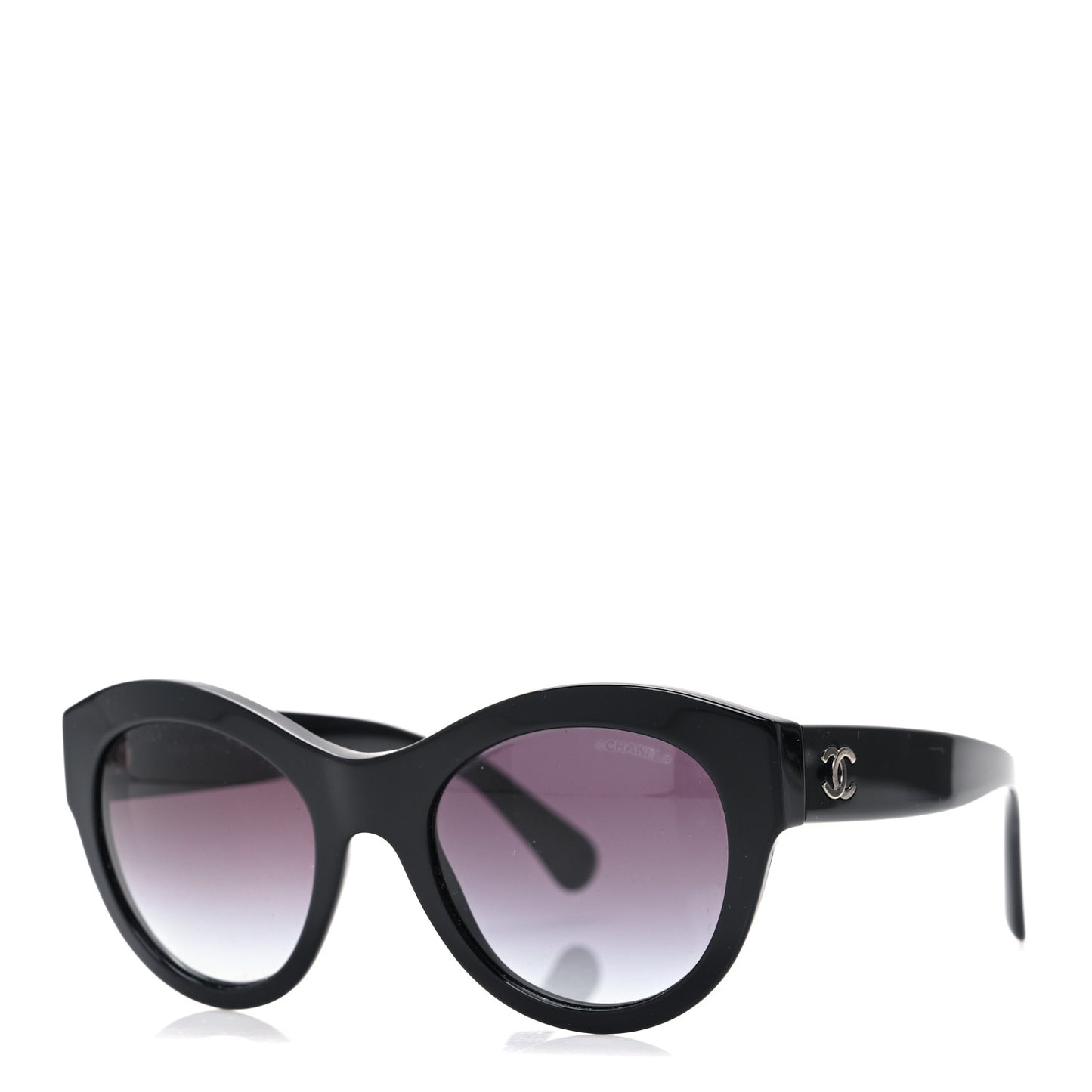 Acetate Butterfly Sunglasses 5371 Black