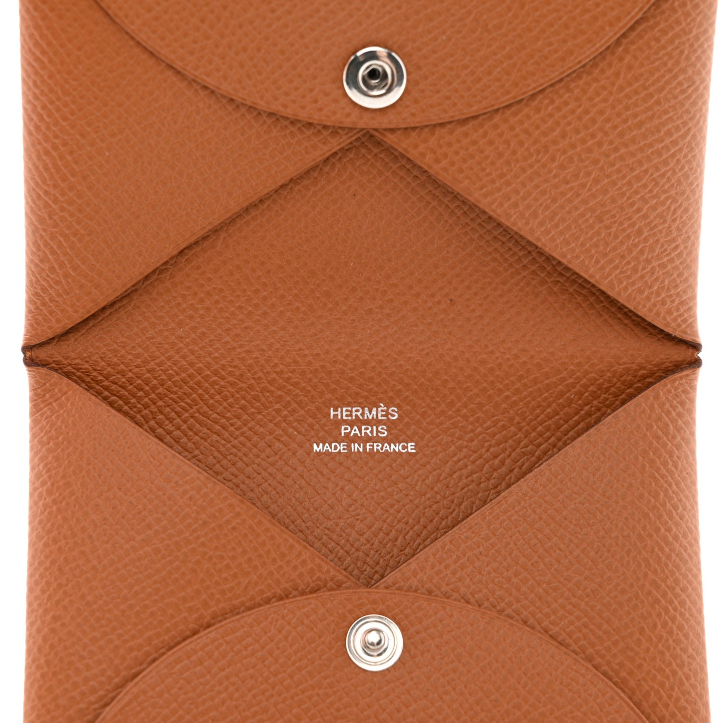 Epsom Calvi Card Case Gold