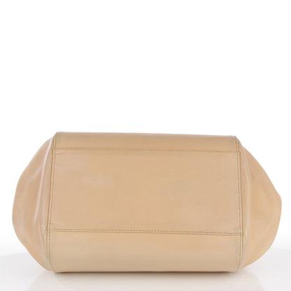 Chanel Lambskin Vertical Quilt Accordion Flap Beige 5 of 12