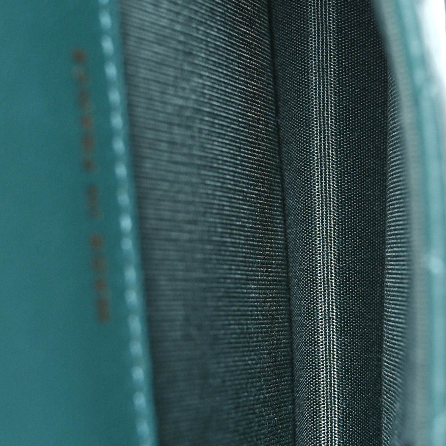 Chanel Lambskin Quilted Top Handle Flap Coin Purse With Chain Green 5 of 11