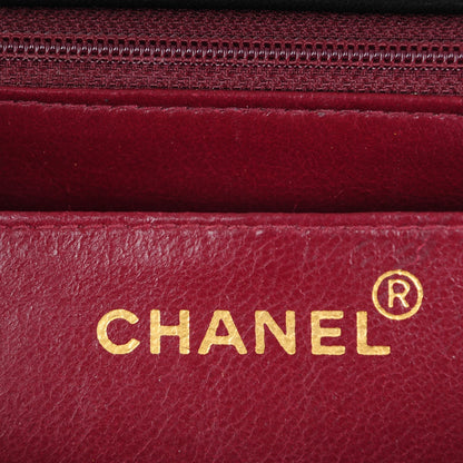 Chanel Lambskin Quilted Medium Single Flap Black 7 of 8