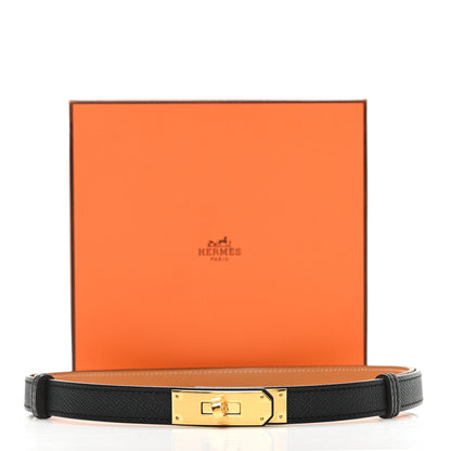 Hermes Epsom Kelly Belt Black 4 of 4
