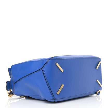 Loewe Calfskin Medium Puzzle Bag Electric Blue 4 of 13