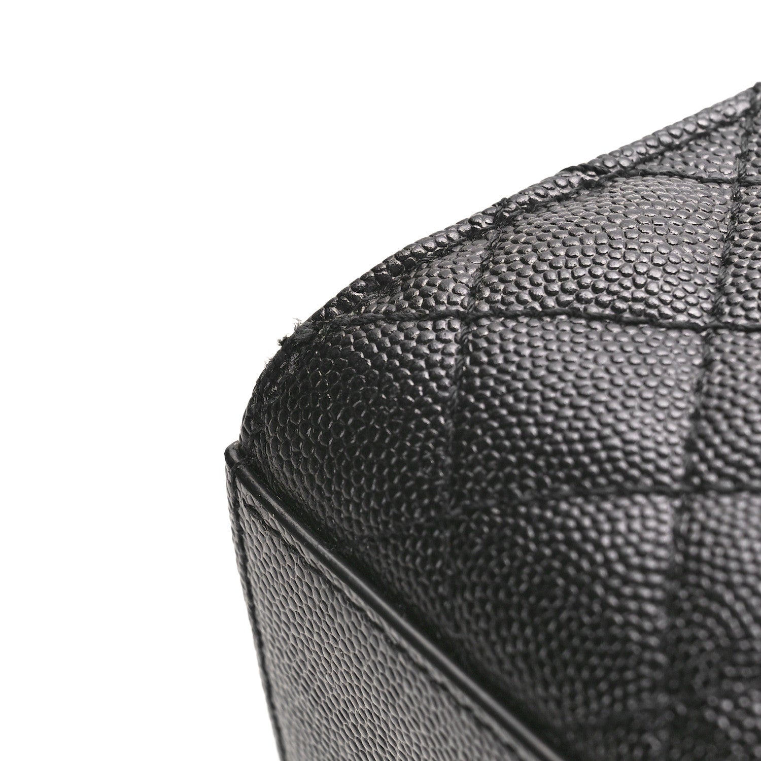 Saint Laurent Grain De Poudre Textured Mixed Matelasse Large Triquilt Monogram Satchel Black 12 of 12