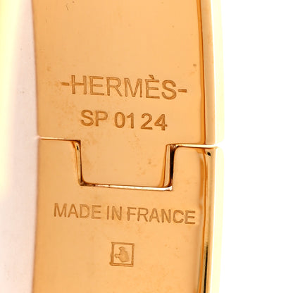 Hermes Enamel Narrow Clic Clac H Bracelet PM Black 4 of 6