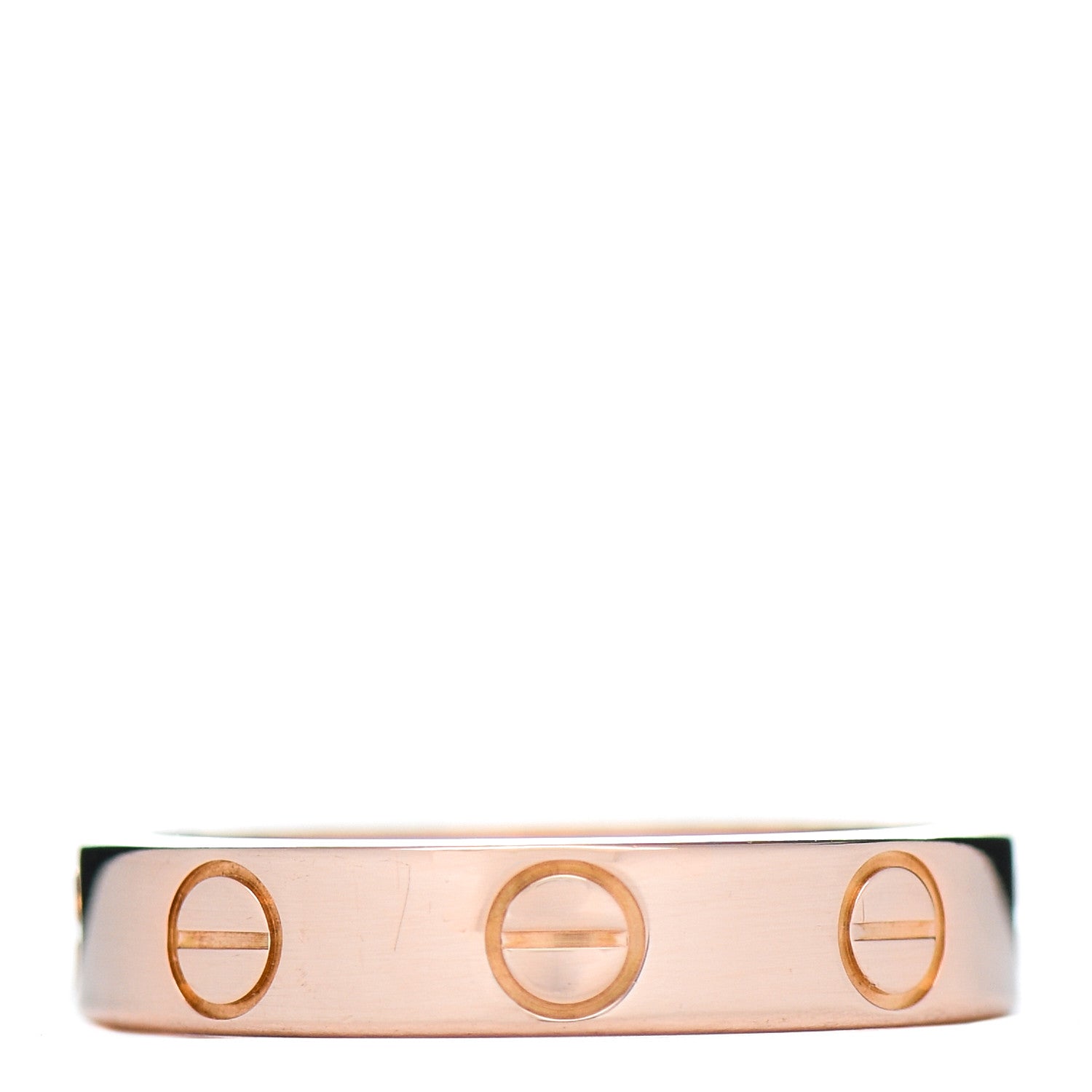 Cartier 18K Pink Gold 3.5mm LOVE Wedding Band Ring 47 4 3 of 5